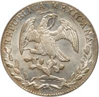 Mexico. 8 Reales, 1869-Ga JM - 2