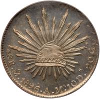 Mexico. 8 Reales, 1896-Mo AM