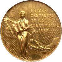 Mexico. Gold Medal, 1957