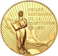 Mexico. Gold Medal, 1957