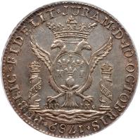 Peru. Proclamation Medal (4 Reales), 1789