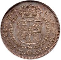 Peru. Proclamation Medal (4 Reales), 1789 - 2