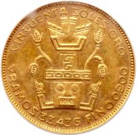 Peru. 50 Soles, 1930 - 2