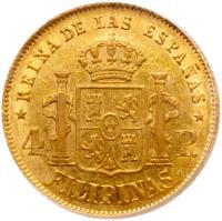 Philippines. 4 Pesos, 1866 - 2