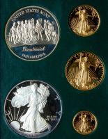 1993. The 5-piece Philadelphia Gem Proof Set