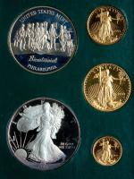 1993. The 5-piece Philadelphia Gem Proof Set