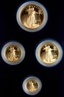 1995-W. 4-piece American Gold Eagle Proof Set