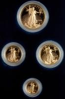 1998-W. 4-piece American Gold Eagle Proof Set