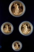 1999-W. American Gold Eagle 4-piece Proof Set