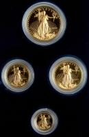 1993-W. 4-piece American Gold Eagle Proof Set