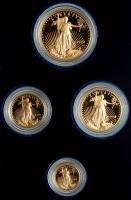 1998-W. American Gold Eagle 4-piece Proof Set