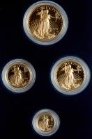 1997-W. American Gold Eagle 4-piece Proof Set