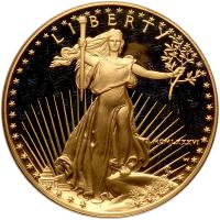 1986-W. $50.00 American Proof Gold Eagle