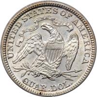 1891 Liberty Seated 25C - 2