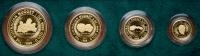 Australia. Nugget Bicentennial Proof Set: 100, 50, 25 and 15 Dollars, 1988