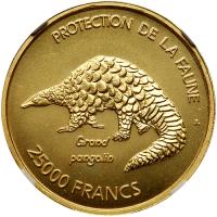 Togo. Essai 25,000 Francs, 2007