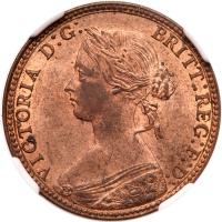 Great Britain. Halfpenny, 1860