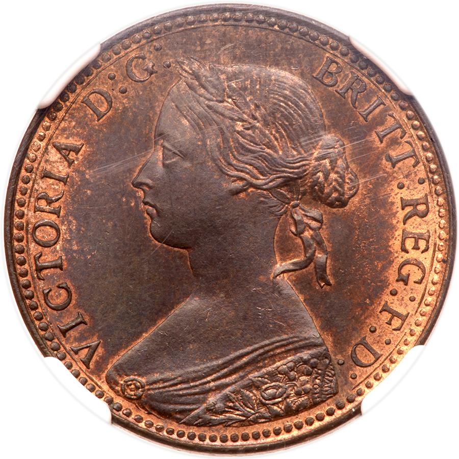 Great Britain. Halfpenny, 1860