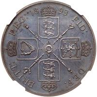 Great Britain. Victoria 1893-dated Great Britain 'Double Florin or 4 Shillings.' - 2