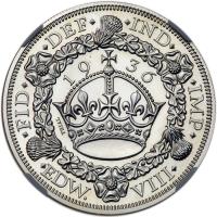 Great Britain. Edward VIII 1936-dated Great Britain 'Crown.' - 2