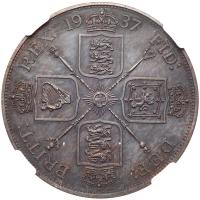 Great Britain.Edward VIII 1937-dated Great Britain 'Double florin or Four Shillings.' - 2