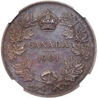 Canada. Edward VII 1901-dated Canada 'Dollar.' - 2
