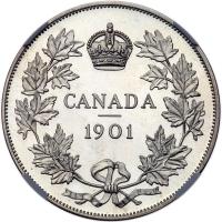 Canada. Edward VII 1901-dated Canada 'Dollar.' - 2