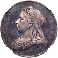 Ireland. Victoria 1901-dated Ireland '4 Shillings' or 48 Pence