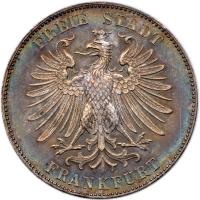 German States: Frankfurt am Main. Taler, 1859