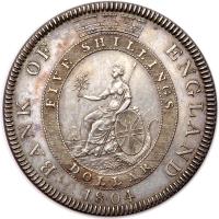 Great Britain. Bank of England Dollar, 1804 - 2