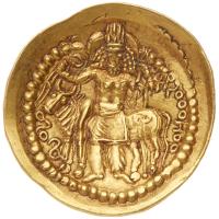 Kushano-Sassanian. Peroz I. Gold Dinar (7.72 g), ca. AD 250-265 - 2