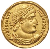 Constantine I, The Great. Gold Solidus (4.43 g), as Augustus, AD 307-337