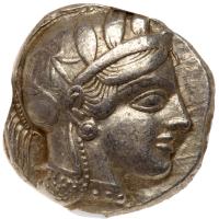 Attica, Athens. Silver Tetradrachm (17.19 g), ca 440-404 BC