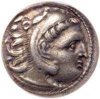 Macedonian Kingdom. Alexander, 'the Great'. 336-323 BC. Silver Drachm (4.28 g)