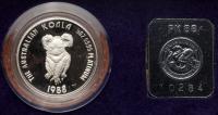 Australia. Platinum 50 Dollars, 1988