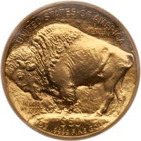 2009. American $50.00 Buffalo 1 oz .9999 Fine - 2