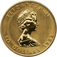 Canada. 50 Dollars, 1983