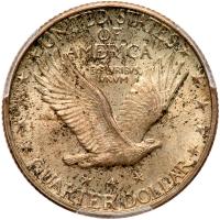 1930 Liberty Standing 25C - 2