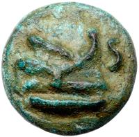 WITHDRAWN - Central Italy, Uncertain. Aes Grave Semis 55 mm, (176.07 g), 3rd century BC - 2