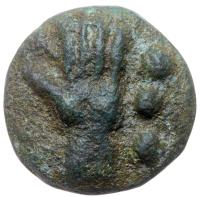 Anonymous. Aes Grave Quadrans 40 mm, (70.80 g), ca. 265 BC - 2