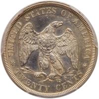 1875 Twenty Cents - 2