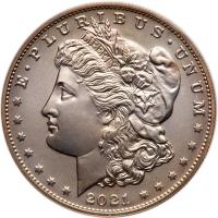 2021-CC. Morgan Dollar, Gem Uncirculated