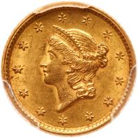 1853 $1 Gold Liberty