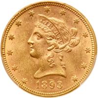 1893 $10 Liberty