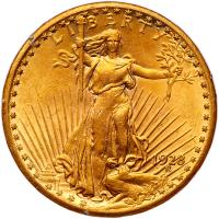 1928 $20 St. Gaudens