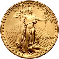 1987 $50.00 (1 oz) American Gold Eagle Gem Brilliant Unciculated