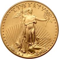 1996 $50.00 (1 oz) American Gold Eagle Brilliant Uncirculated