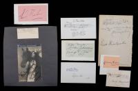 Collection of 55 Signatures from Great Titans of the Classical Musical World