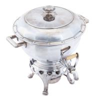 Spectacular Tiffany & Co. Sterling Silver Samovar Dated February 28, 1915, in Choice Condition.