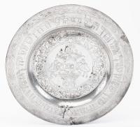 Antique Passover Seder Plate, Likely Early 19th Century from Germany